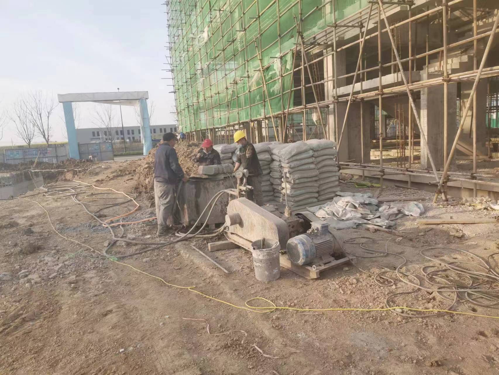 大祥别墅下沉注浆